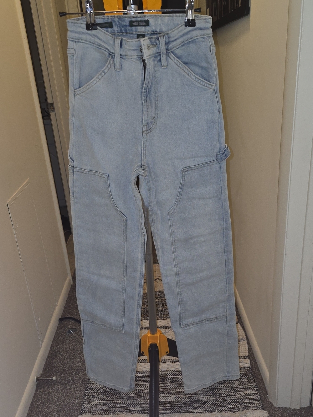 wild fable Light Blue Relaxed Carpenter Jeans
